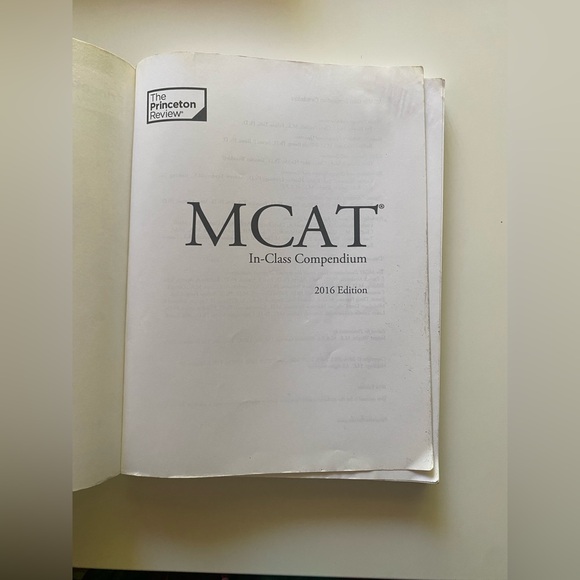 MCAT In-Class Compendium Study Guide - Picture 2 of 5